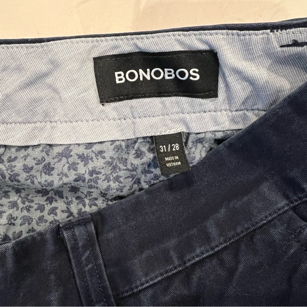 Bonobos Navy Blue Chinos